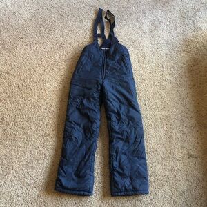 Boys | Sunshine Mountain | Navy Blue Ski/Snow Puffer Suit Overalls; Size XL